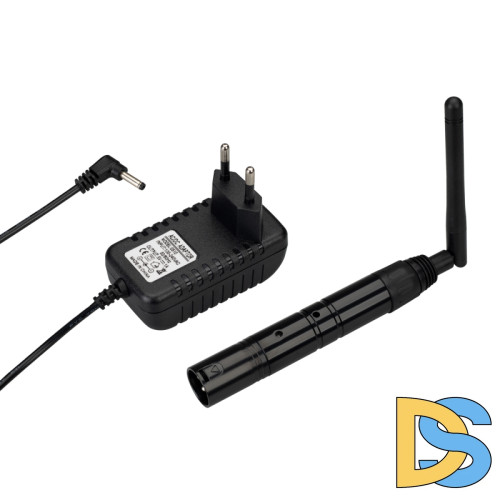 Усилитель Arlight Smart-DMX-Transmitter Black (5V, XLR3 Female, 2.4G) 028416