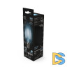 Лампа светодиодная филаментная Gauss E14 9W 4100К прозрачная 103801209