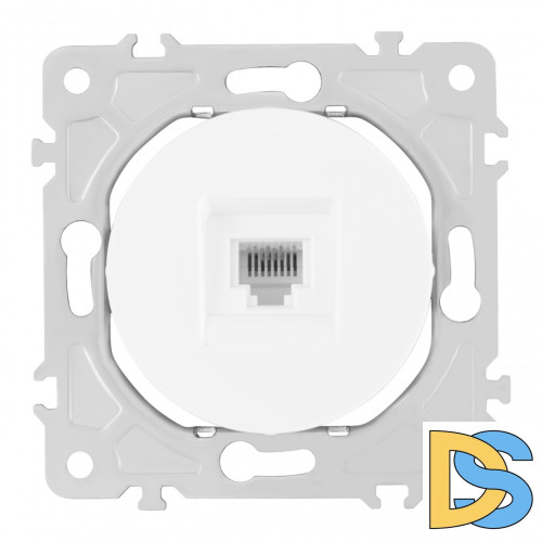 Розетка телефонная RJ11 Arte Milano 202.51-1.white