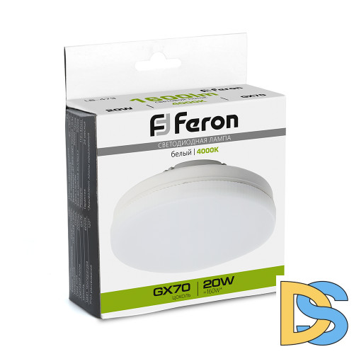 Лампа светодиодная Feron LB-473 GX70 20W 4000K 48307