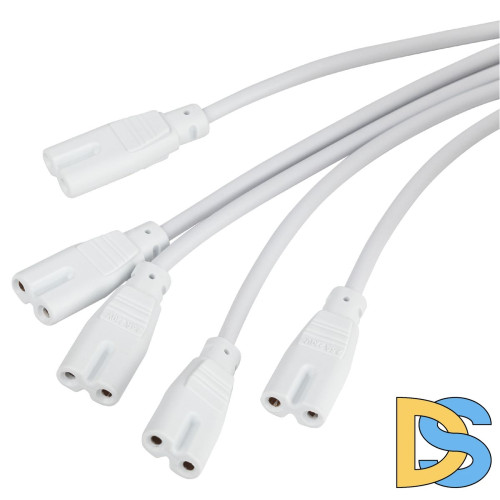 Разветвитель сетевой для линейных светильников Эра Разветвитель 5х IEC C7 2 м Б0060525