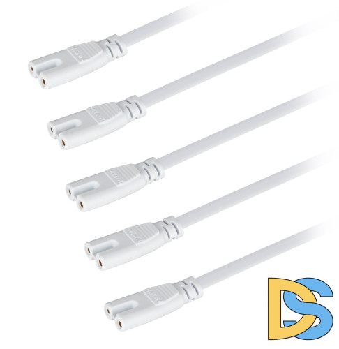 Разветвитель сетевой для линейных светильников Эра Разветвитель 5х IEC C7 2 м Б0060525