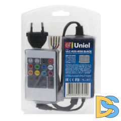 Контроллер для светодиодных RGB лент (10800) Uniel ULC-N20-RGB Black