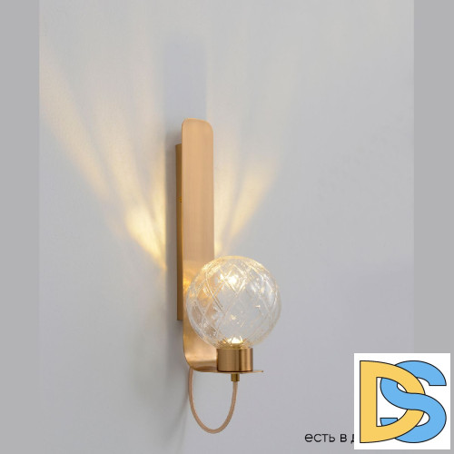 Бра Crystal Lux BELLA AP1 BRASS