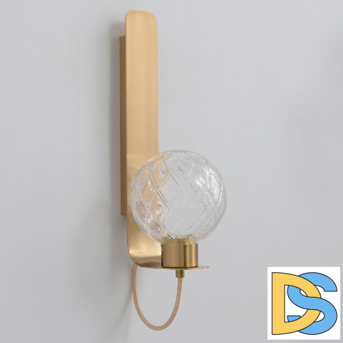 Бра Crystal Lux BELLA AP1 BRASS