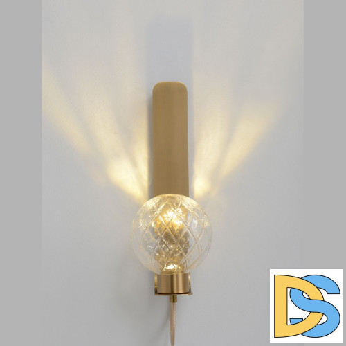 Бра Crystal Lux BELLA AP1 BRASS