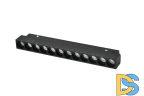 Трековый магнитный светильник iLedex Vision 4822-002-L235-12W-38DG-4000K-BK