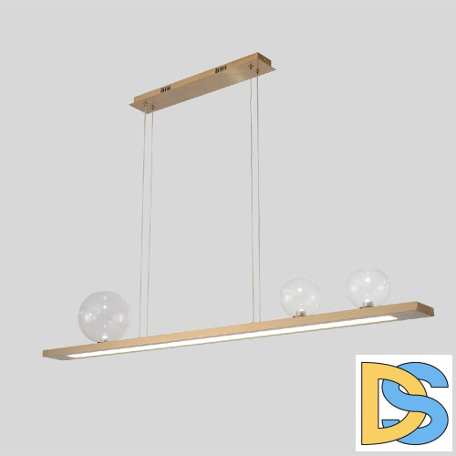 Подвесная люстра Crystal Lux AHORA SP1 L1200 BRASS