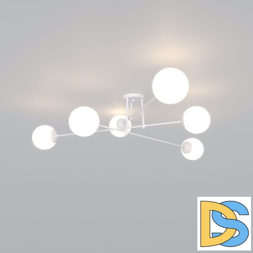 Потолочная люстра Eurosvet Netz 30181/6 белый a062215