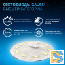 Лампа светодиодная Gauss E14 9W 6500K рефлектор матовый 106002309