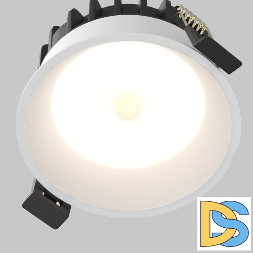 Встраиваемый светильник Maytoni Okno DL055-8W4K-SEN-W