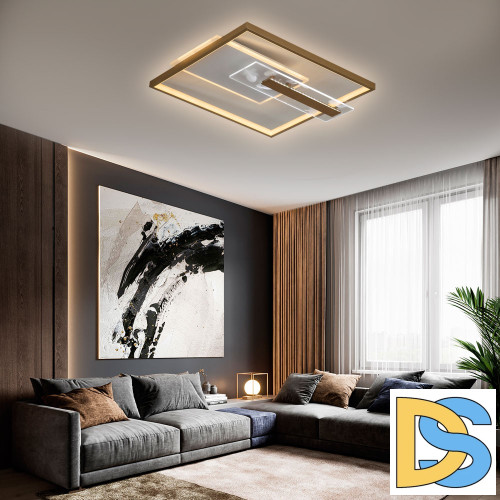 Потолочный светильник LED4U L1045-500 GD