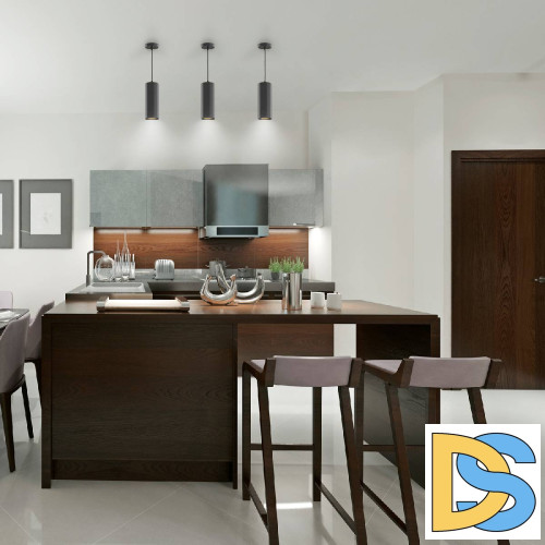 Подвесной светодиодный светильник Gauss Overhead HD035