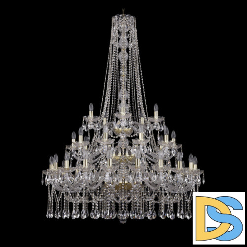 Подвесная люстра Bohemia Ivele Crystal 1413/20+10+5/400/h-158/3d G