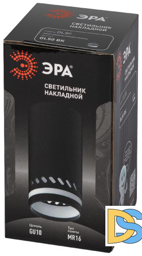 Накладной светильник Эра OL50 BK Б0059803