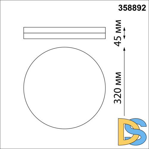Уличный настенно-потолочный светильник Novotech Street 358892