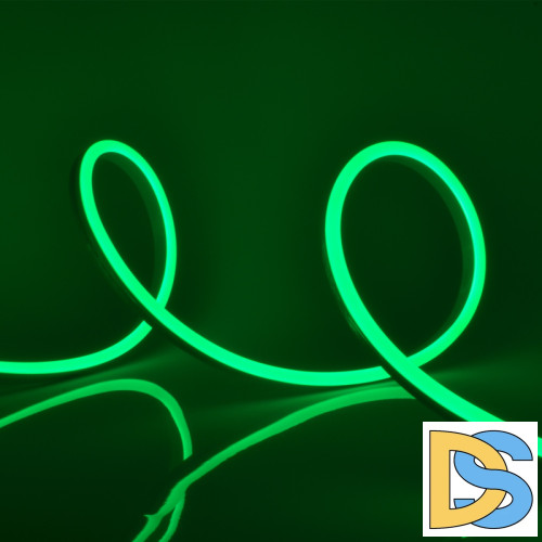 Светодиодная лента Uniel ULS-N11-2835-120LED/m-8mm-IP67-DC24V-10W/m-15M-GREEN UL-00009100