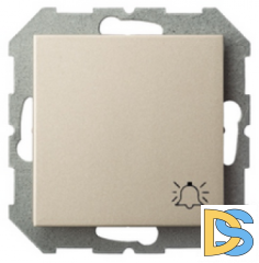 Кнопка звонка Epsilon 1кл. шампань