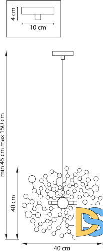 Подвесной светильник Lightstar Extra (721132+572102) L1P721132