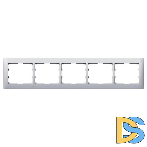 Рамка 5-постовая Legrand Galea Life алюминий 771305