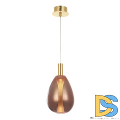 Подвесной светильник Crystal Lux GAUDI SP4W LED COPPER