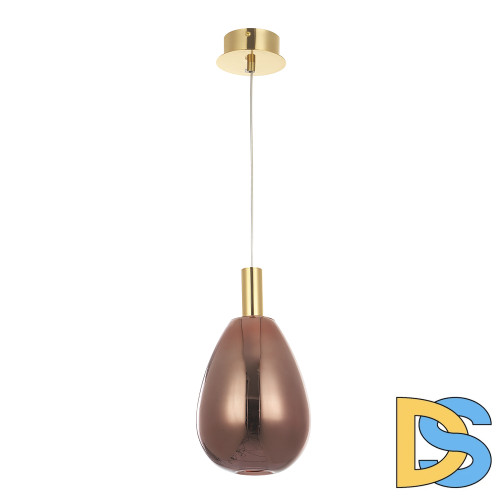 Подвесной светильник Crystal Lux GAUDI SP4W LED COPPER