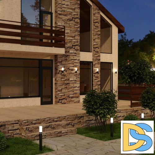 Уличный настенный светильник Elektrostandard 1534 TECHNO LED 4690389168727