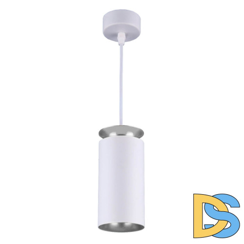 Подвесной светодиодный светильник Elektrostandard DLS021 9+4W 4200К белый матовый/серебро 4690389144288