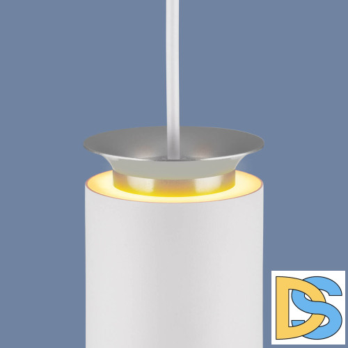Подвесной светодиодный светильник Elektrostandard DLS021 9+4W 4200К белый матовый/серебро 4690389144288