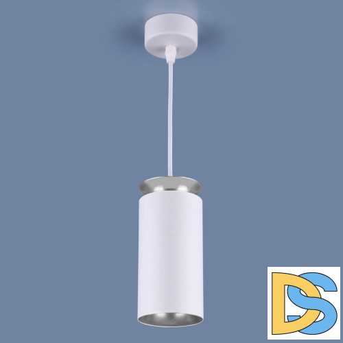 Подвесной светодиодный светильник Elektrostandard DLS021 9+4W 4200К белый матовый/серебро 4690389144288