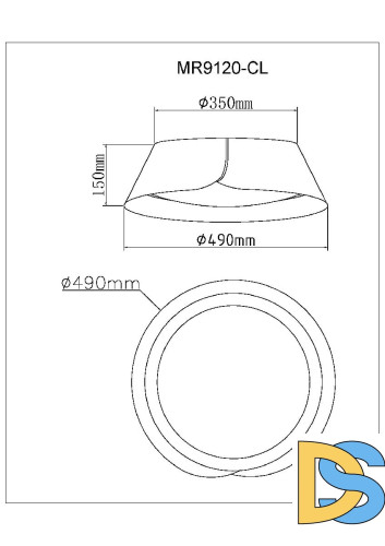 Потолочный светильник Myfar Cordelia MR9120-CL
