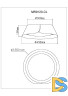 Потолочный светильник Myfar Cordelia MR9120-CL