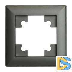 Рамка одноместная Stekker PFR00-7001-06 Катрин 39807