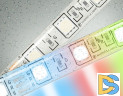 Светодиодная лента Ambrella Light LED Strip 12В 5050 14,4Вт/м RGB 5м IP65 GS2302