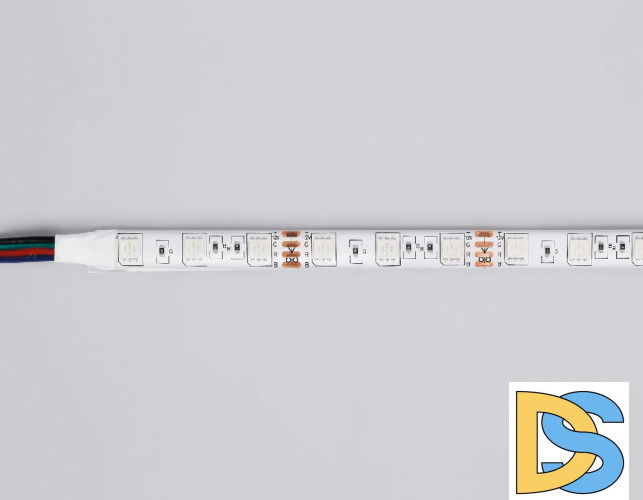Светодиодная лента Ambrella Light LED Strip 12В 5050 14,4Вт/м RGB 5м IP65 GS2302
