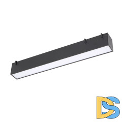 Трековый однофазный светильник Denkirs Belty linear DK5574-BK