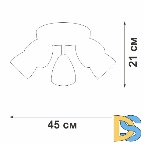 Спот Vitaluce V4355-0/5PL