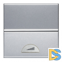 Светорегулятор нажимной 40-450Вт ABB Niessen Zenit Серебро