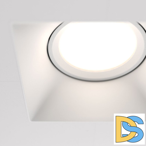 Встраиваемый светильник Maytoni Dot DL042-01-SQ-W