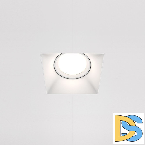Встраиваемый светильник Maytoni Dot DL042-01-SQ-W