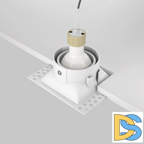 Встраиваемый светильник Maytoni Dot DL042-01-SQ-W