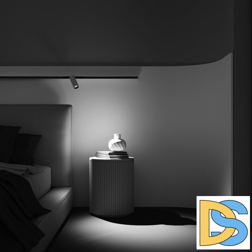 Трековый магнитный светильник Maytoni Technical Magnetic track system Exility Focus LED TR032-2-12W4K-M-BW