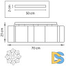 Потолочная люстра Lightstar Nubi 802097