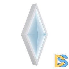 Настенно-потолочный светодиодный светильник iLedex CReator SMD-924416 WH-6000K