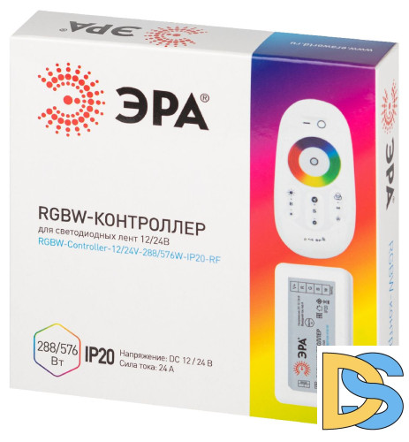 Контроллер для светодиодной ленты с пультом Эра Б0061114