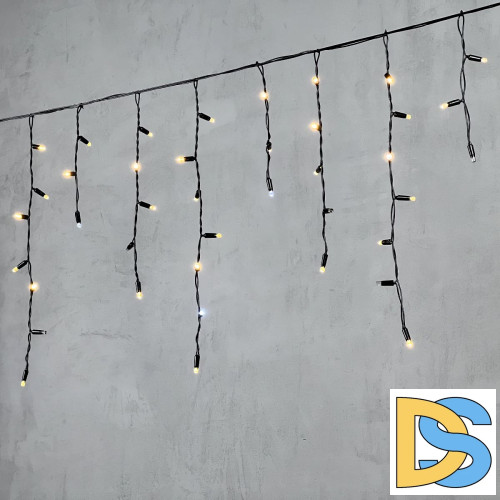 Гирлянда Бахрома с колпачком Laitcom (LTC) PIL120BLWCAP-11-2WW