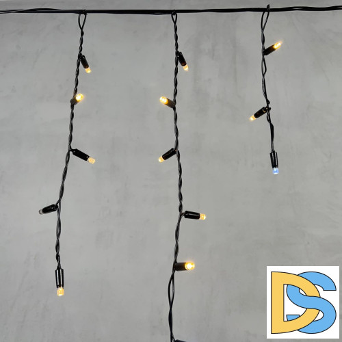 Гирлянда Бахрома с колпачком Laitcom (LTC) PIL120BLWCAP-11-2WW