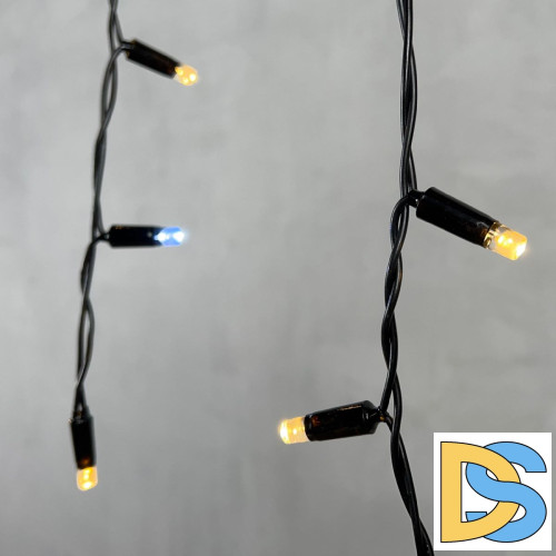 Гирлянда Бахрома с колпачком Laitcom (LTC) PIL120BLWCAP-11-2WW