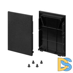 Заглушка Arlight LINE-5075-HONEYCOMB BLACK глухая 044882