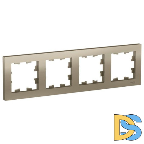 Рамка 4-постовая Schneider Electric Atlas Design ATN000504